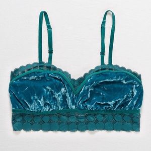aerie velvet bralette